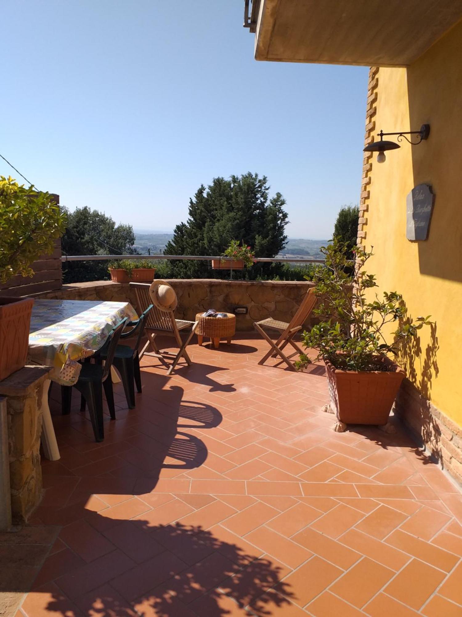 Villa Antico Borghetto Di Tigliano Vinci Eksteriør bilde