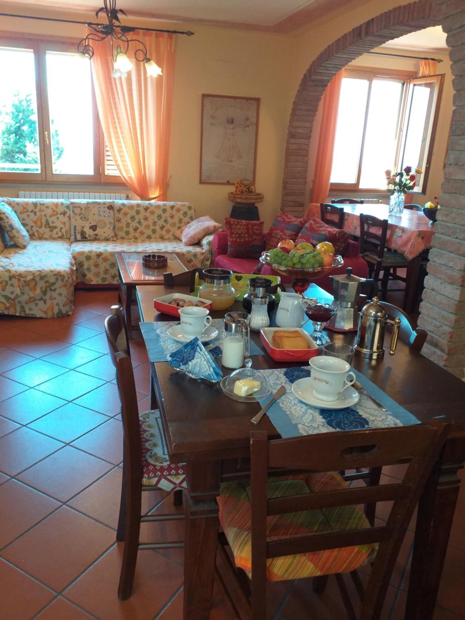 Villa Antico Borghetto Di Tigliano Vinci Eksteriør bilde