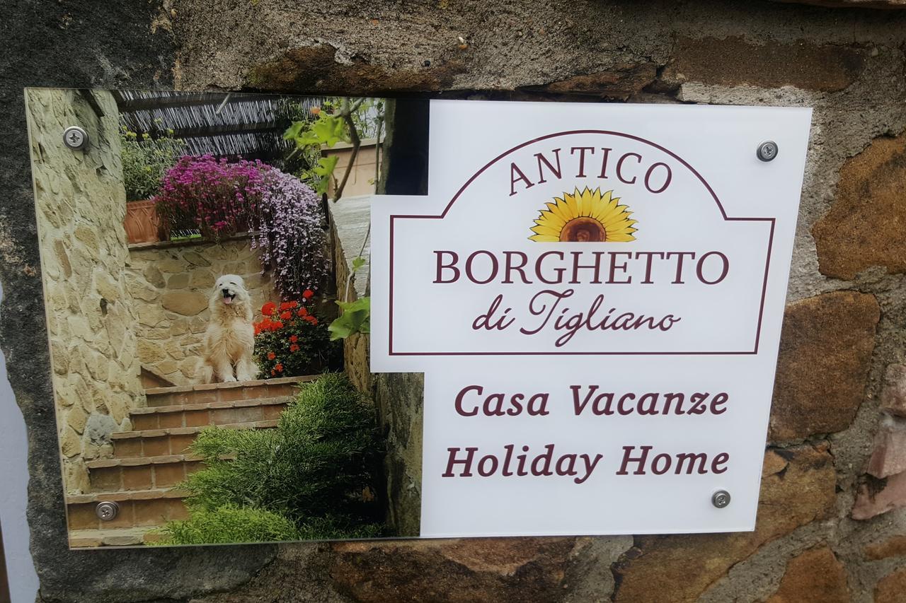 Villa Antico Borghetto Di Tigliano Vinci Eksteriør bilde